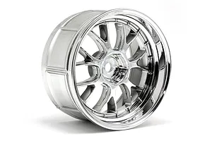 HPI 2.1" (6mm Off-Set) LP32 LM-R Chrome Rims 2Pcs image 6630