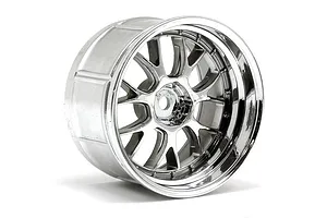 HPI 2.1" (9mm Off-Set) LP35 LM-R Chrome Rims 2Pcs image 6632