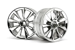 HPI 2.1" (3mm Off-Set) LP29 ATG RS8 Chrome Rims 2Pcs image 6633