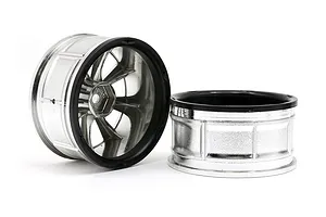 HPI 2.1" (3mm Off-Set) LP29 ATG RS8 Chrome Rims 2Pcs image 6636