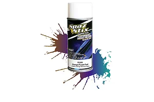 S Stix Orange/Purple/Teal Color Change Enamel Spray Paint 100ml image 66380