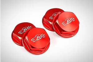 Rovan Orange Aluminium 18mm (24mm Hex) Flanged Serrated Wheel Nuts 4Pcs image 66395