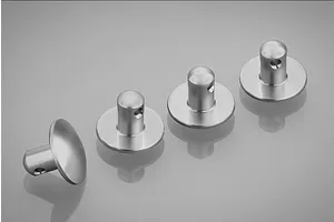 Rovan Silver Aluminium Rear Lower Body Shell Posts 4Pcs image 66436