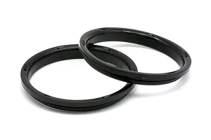 HPI 2.1" (6mm Off-Set) LP32 Yokohama AVS Chrome Rims 2Pcs image 6645