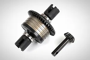 Rovan Blue Aluminium Front Helical Cut Complete Differential w/ Pinion Gear image 66468