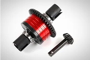 Rovan Orange Aluminium Front Helical Cut Complete Differential w/ Pinion Gear