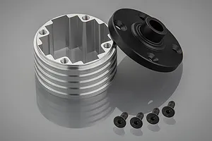 Rovan Silver Aluminium Differential Housing