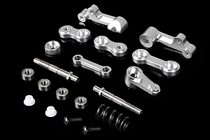 Rovan Silver Aluminium Bell Crank w/ Servo Saver image 66484