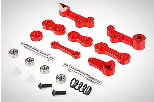 Rovan Orange Aluminium Bell Crank w/ Servo Saver image 3