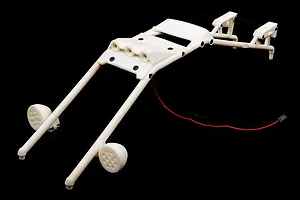 Rovan Baja White 5B/5SC/5T Roll Bar Set w/ LED Mount (with LEDs) image 66493