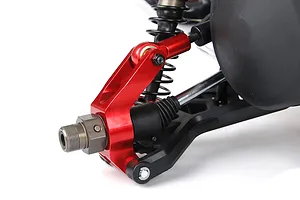 Rovan V2 Orange Aluminium Rear Hub Carriers Set image 3