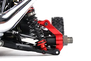Rovan V2 Orange Aluminium Rear Hub Carriers Set image 4