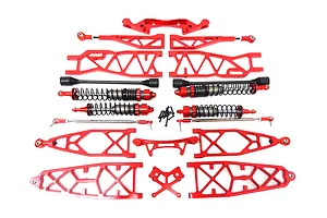 Rovan Baja Orange Aluminium Super Extended Complete Suspension Upgrade Kit