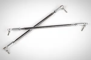 Rovan Baja Silver Super Extended Turnbuckles 2Pcs image 66517