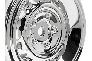 HPI 1.9&amp;quot; (0mm Off-Set) Vintage CC Type Chrome Rims 2Pcs image 6657
