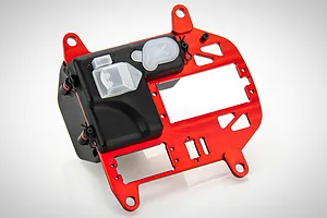Rovan Red Aluminium Symmetrical Steering Conversion Kit image 66574