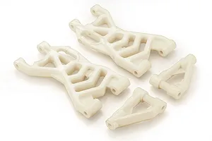 Rovan White Rear Suspension Arm Complete Set image 66593