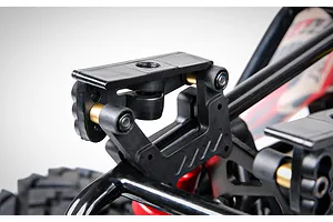 Rovan Black Gt Wing Kit w/ Black Stickers image 66608