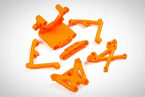 Rovan Orange Front Shock Tower Set