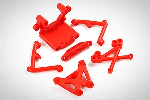 Rovan Red Front Shock Tower Set