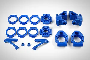 Rovan Blue Front &amp; Rear Hub Set