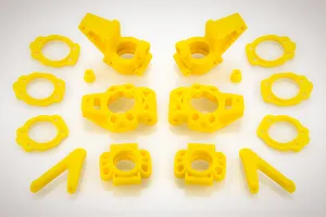 Rovan Yellow Front & Rear Hub Set