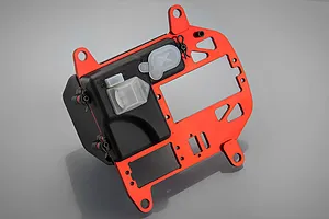 Rovan Orange Aluminium Symmetrical Steering Conversion Kit w/ Plastic Rod Ends image 66716