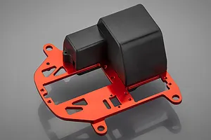 Rovan Orange Aluminium Symmetrical Steering Conversion Kit w/ Plastic Rod Ends image 66717