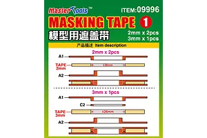 Trumpeter 5mm, 8mm & 12mm Masking Tape image 66762