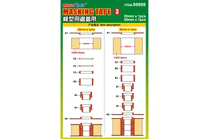 Trumpeter 20mm & 30mm Masking Tape image 66770