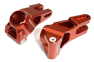 Integy 1/5 ARRMA Red Aluminium Rear Hubs 2Pcs image 66816