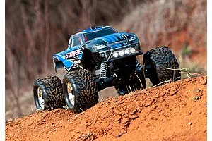 Traxxas Stampede XL-5 RC Monster Truck Electric 2WD 1/10 Scale RTR with LED Light Kit image 66836