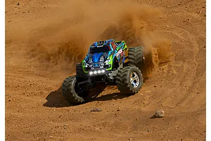 Traxxas Stampede 4x4 RC Monster Truck Electric 4WD 1/10 Scale RTR with LED Light Kit image 66853