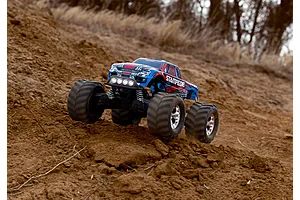 Traxxas Stampede 4x4 RC Monster Truck Electric 4WD 1/10 Scale RTR with LED Light Kit image 66854