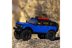 Axial SCX24 2021 Ford Bronco RC Rock Crawler Electric 4WD 1/24 Scale RTR - Blue image 66919