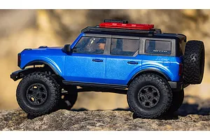 Axial SCX24 2021 Ford Bronco RC Rock Crawler Electric 4WD 1/24 Scale RTR - Blue image 66920
