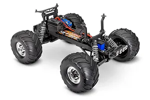 Traxxas Bigfoot No.1 2022 RC Monster Truck Electric 2WD 1/10 Scale RTR with LED Light Kit - Blue image 66942