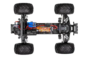 Traxxas Bigfoot No.1 2022 RC Monster Truck Electric 2WD 1/10 Scale RTR with LED Light Kit - Blue image 66943