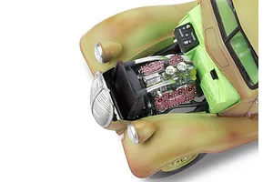 Revell 1/25 1937 Ford Pickup w/ Surfboard 2N1 Scale Model Kit image 67011