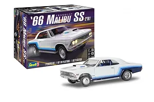 Revell 1/24 1966 Malibu SS 2’N1 Scale Model Kit