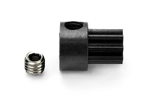 HPI Micro RS4 Steel 8T 48dp/0.5Mod Pinion Gear image 6704