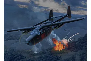 Revell 1/48 Cessna O-2A Skymaster Scaled Plastic Model Starter Kit image 67032