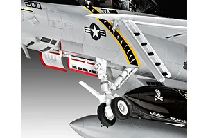 Revell 1/72 F/A-18F Super Hornet Scaled Plastic Model Starter Kit image 67044