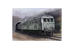 Trumpeter 1/35 Wehrmacht Locomotive V188 Scaled Plastic Model Kit image 67184