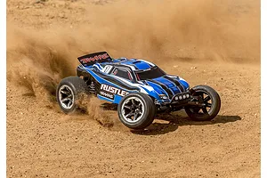 Traxxas Rustler XL-5 RC Stadium Truck Electric 2WD 1/10 Scale RTR with LED Light Kit image 67198