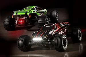 Traxxas Rustler XL-5 RC Stadium Truck Electric 2WD 1/10 Scale RTR with LED Light Kit image 67207