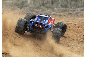 Traxxas Rustler 4x4 RC Stadium Truck Electric 4WD 1/10 Scale RTR with LED Light Kit image 67253