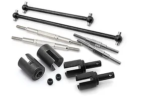 Maverick Quantum R Flux 4S RC Muscle Car Electric Brushless 4WD 1/8 Scale RTR - Black/Red image 67277