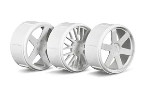 HPI 1.2" Micro RS4 White Rims 2Pcs image 6731
