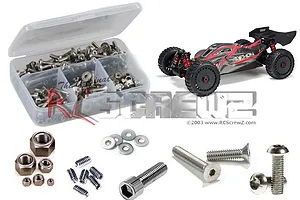 RC Screwz Typhoon 6s BLX V5 Complete Stainless Screw Kit